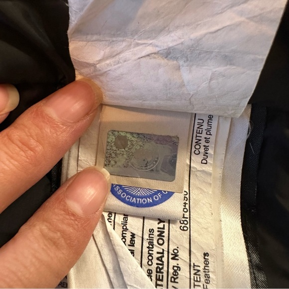 Canada Goose Rossclair Parka Heritage Women’s Sz Small Black Coat Fur Hood Trim - Picture 10 of 16